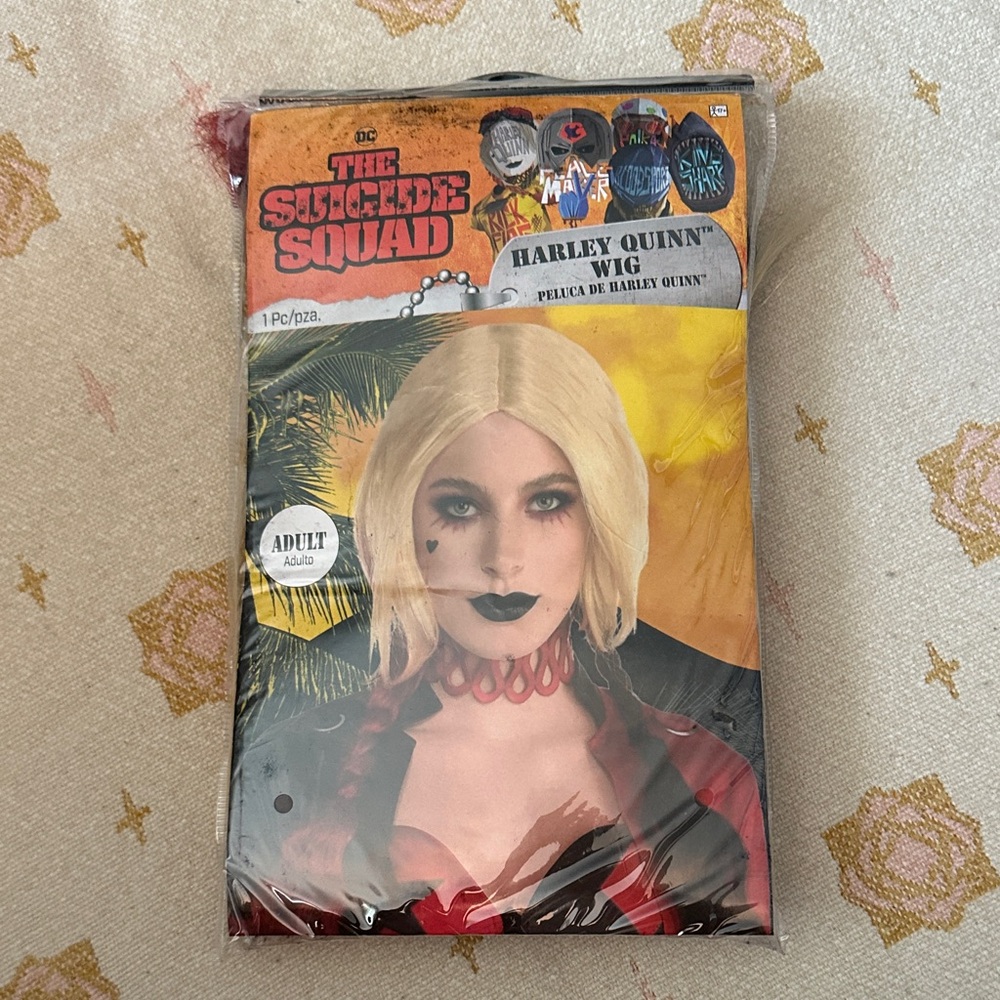 Suicide Squad Harley Quinn Wig - Blonde
